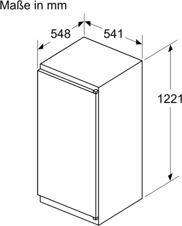 Produktbild Bosch Hausgeräte KIR415SE0 (204 l)