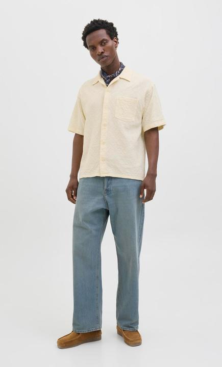 Produktbild Jack & Jones Jortavira Texture Shirt Ss Ln (XXL)