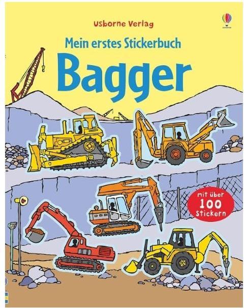 Produktbild Mein erstes Stickerbuch: Bagger