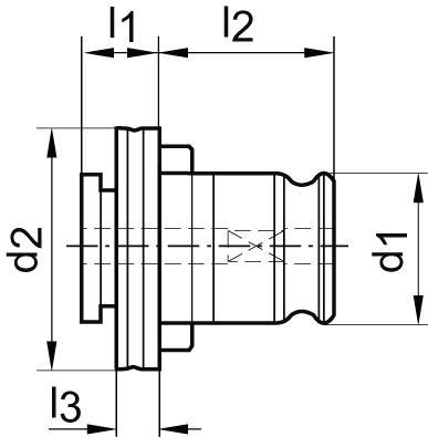 Produktbild Magni Schnellwechsel-Einsatz FE1 6,00mm FORTIS