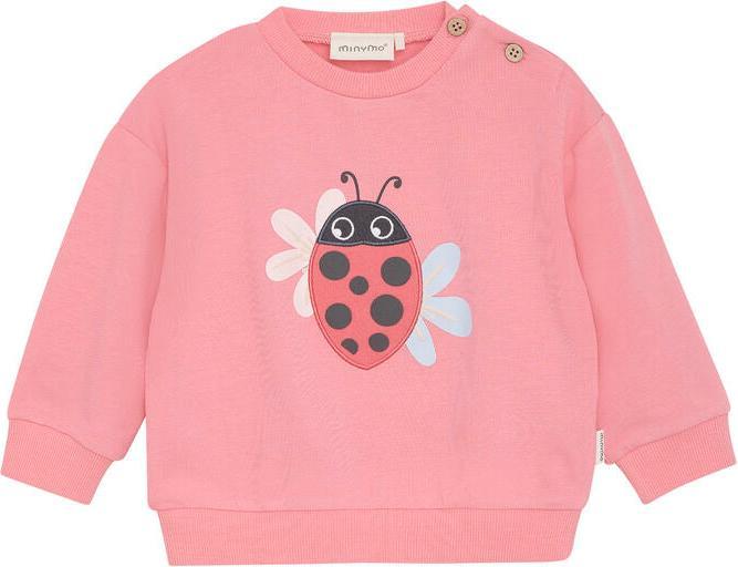 Minymo Sweatshirt langarm Marienkäfer