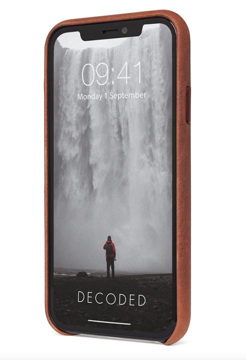 Produktbild Decoded Leather Backcover für iPhone 11 Pro Max (6.5") Braun (Apple iPhone 11 Pro Max)