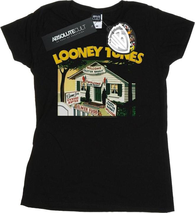 Looney Tunes Elmer Fudd Welcome Easter Rabbit TShirt (XL)