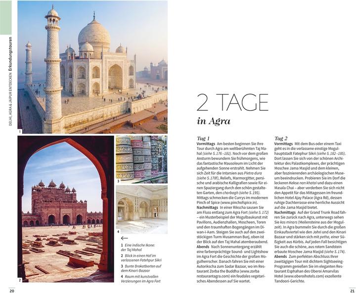 Produktbild Vis-à-Vis Reiseführer Delhi, Agra & Jaipur (Deutsch, DK Verlag Reise, 2024)