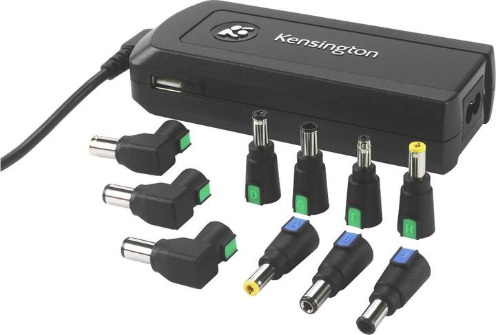 Produktbild Kensington Wall/Car/Air Laptop Power Adapter with USB (90 W)