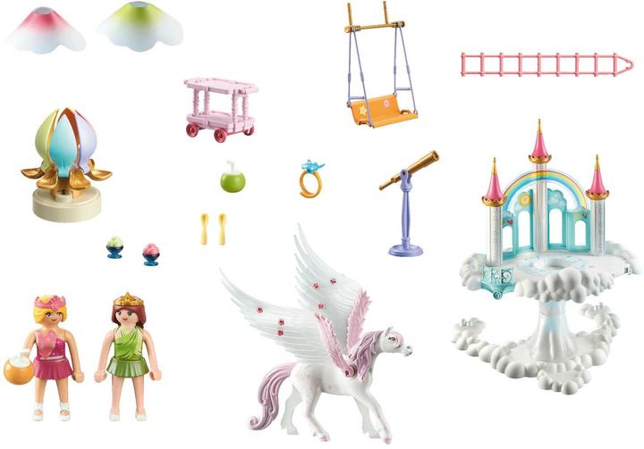 Immagine prodotto Playmobil Castello Arcobaleno Celeste (71359, Principessa Playmobil)
