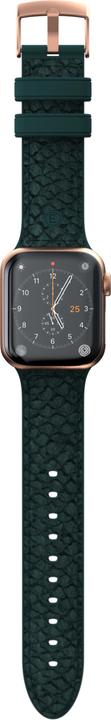 Actual product image Njord Jord Watch Strap For (40 mm, 41 mm, Vegan salmon leather, Silicone, Vegan Leather)