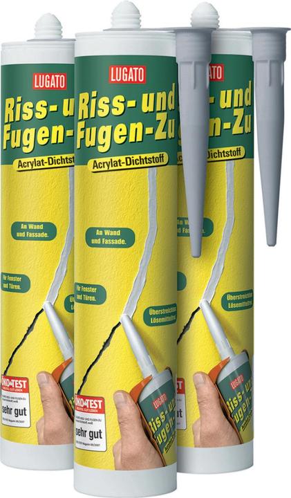 Immagine prodotto Lugato Chiusura di crepe e giunti (0.31 kg, Bianco, 310 ml)