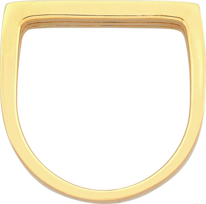 Actual product image Elli Rectangle, signet ring (60, 925 Silver)