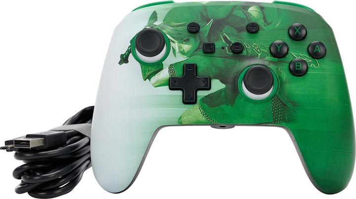 Actual product image PowerA Improved wired controller for Nintendo Switch - Heroic Link (Switch)