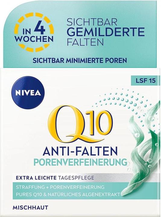 Productafbeelding NIVEA Q10 Power Anti-Rimpel Lichte Dagcrème SPF15 Crème (50 ml, Dagcrème, SPF 15)