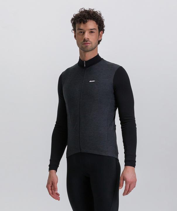 Produktbild Santini Pure Block Colour Thermal Cycling Jersey (M)
