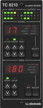 Image du produit TC Réverbération électronique 8210-DT (contrôleur plug-in met) (Multi-effet)