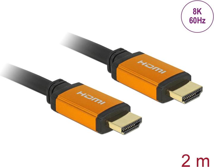 Produktbild Delock HDMI (Typ A) — HDMI (Typ A) (2 m, HDMI)