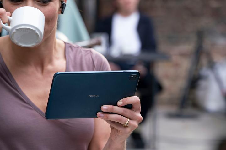 Actual product image Nokia T10 LTE (4G, 8", 64 GB, Blue)