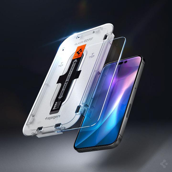 Image du produit Spigen Verre TR iPhone 14 Pro Max 2 pièces (2 pièce(s), Apple iPhone 14 Pro Max)