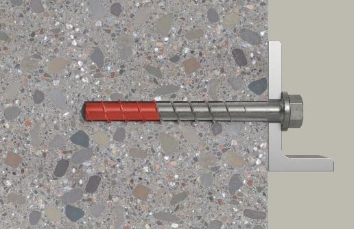 Actual product image Fischer FIS 543573 ULTRACUT FBS II 10x100 45/35/15 US A4 concrete screw (50 pcs.)