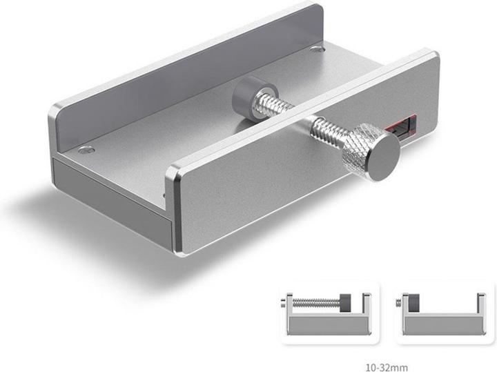 Produktbild Allnet USB 3.0 4 Port Clip Hub (USB-C, 4 Ports)