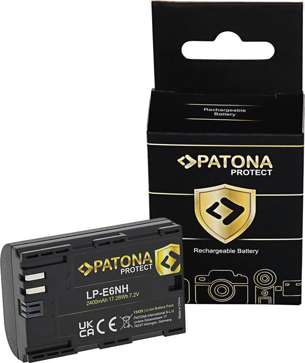 Actual product image Patona Protect LP-E6NH (Camera battery)