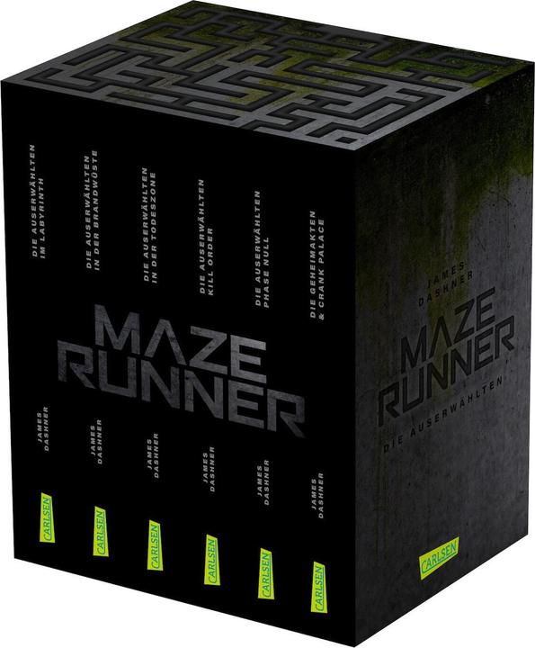 Maze Runner Slipcase (6 volumi in brossura, incluso il volume bonus con "Crank Palace" e "The (James Dashner, Tedesco)