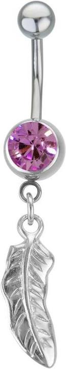 Bijouteria Bauchpiercing (Edelstahl, Messing, Kristall)
