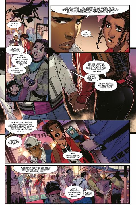 Produktbild Panini Miles Morales: Spider-Man - Neustart (2. Serie) (Deutsch, Federico Vincentini, Frederico Sabbatini, Partha Pratim, Cody Ziglar, Federica Mancin, 2024)