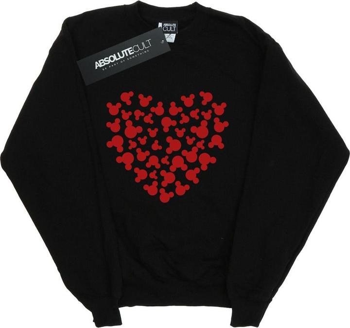 Disney Mickey Mouse Heart Silhouette Sweatshirt Mädchen
