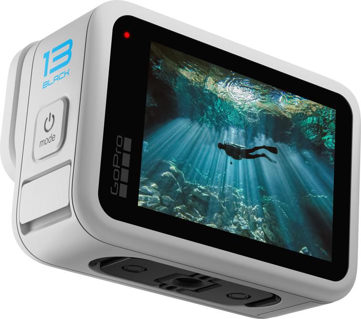 Image du produit GoPro HERO13 Noir en blanc polaire (60p, Bluetooth, WiFi)