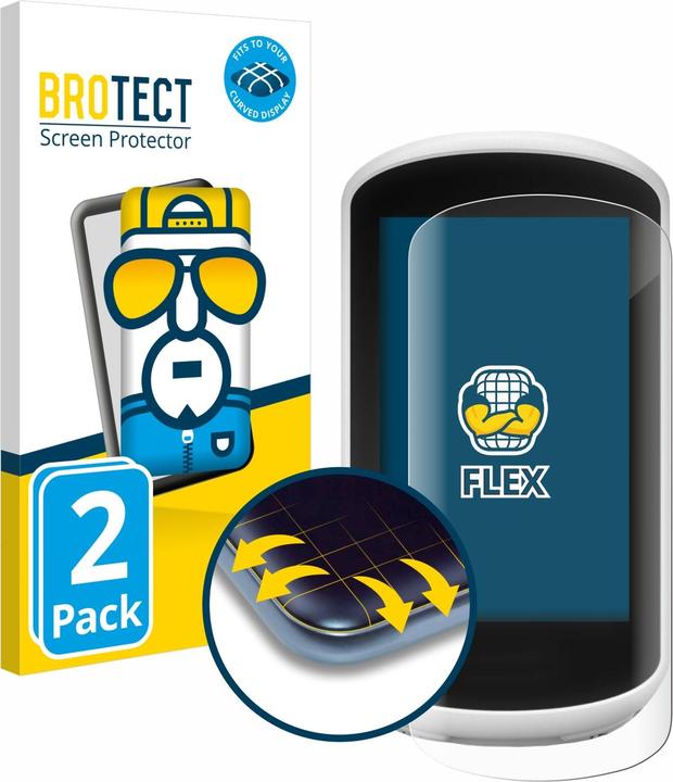 BROTECT Fullscreen Schutzfolie Displayschutz Folie Klar Transparent