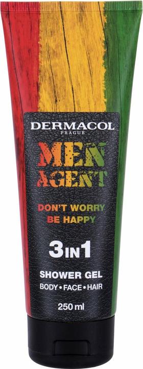 Produktbild Dermacol Men Agent Don't Worry Be Happy (250 ml, Flüssiges Shampoo)