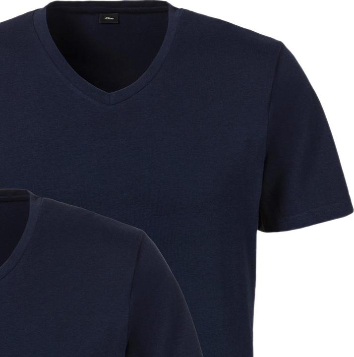 Actual product image S.Oliver Pack of 4 Basic Undershirt / Shirt Short Sleeve (XL)
