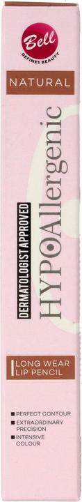 Bell Cosmetics Hypoallergenic Lip Pencil Langanhaltender Stick Lipliner 03 (03 Natural)