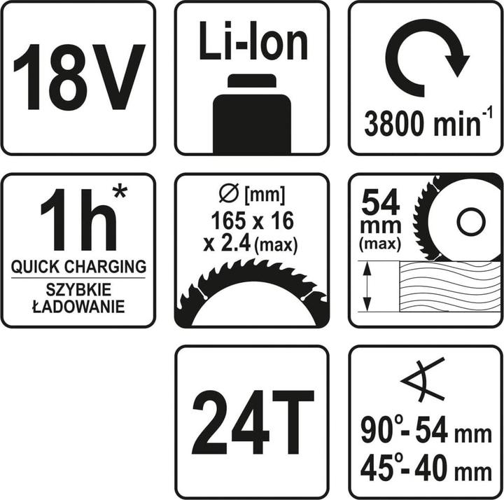 Image du produit Yato Handkreissäge