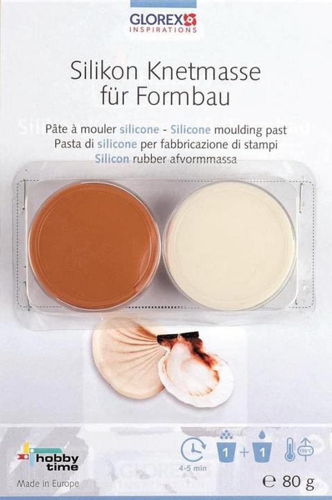 Actual product image Glorex Silicone rubber plasticine