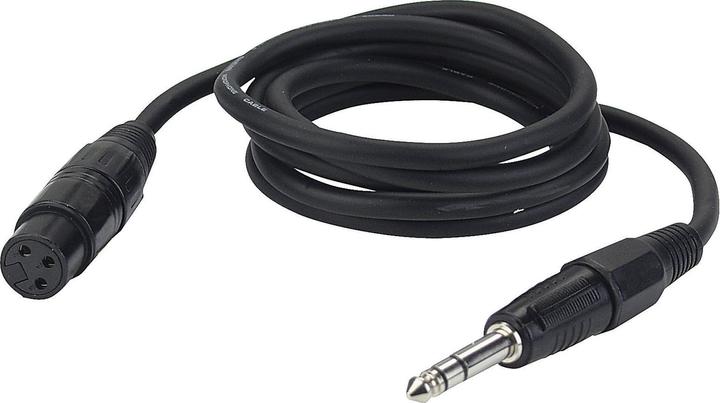 Produktbild DAP-Audio 6.3mm Klinke – XLR (1.50 m, XLR, 6.3mm Klinke (Jack))