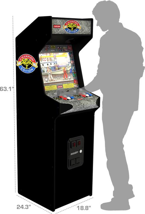 Actual product image Arcade1Up - Street Fighter Deluxe Arcade Machine