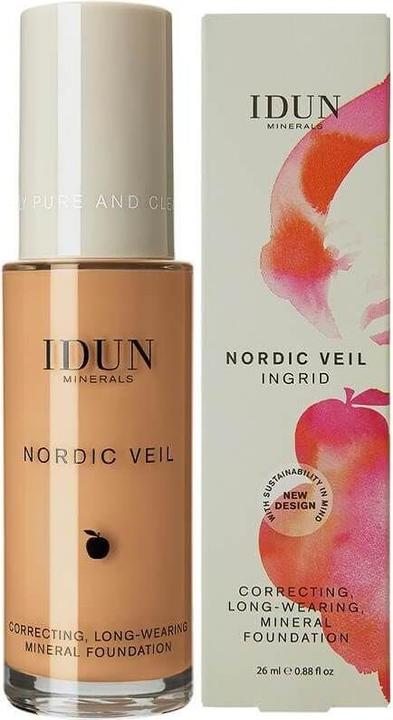 Actual product image IDUN Minerals Liquid foundation Nordic Veil Embla