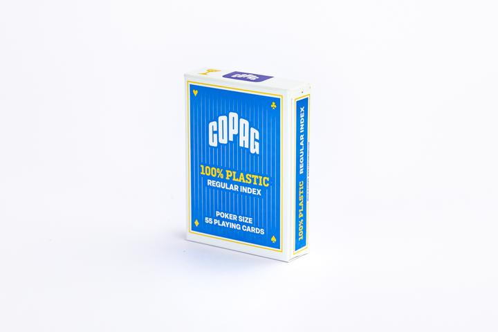 Image du produit Copag Paquet de cartes de poker en plastique Regular (Allemand, Français, Italien, Anglais)