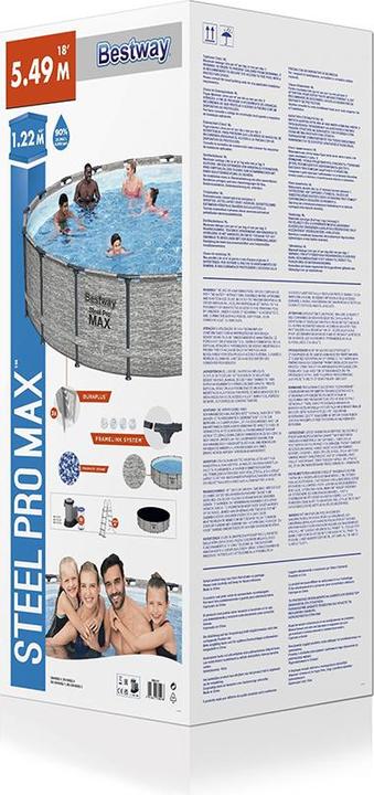 Actual product image Bestway Steel Pro Max Pool Set (Ø 549 x 122 cm)