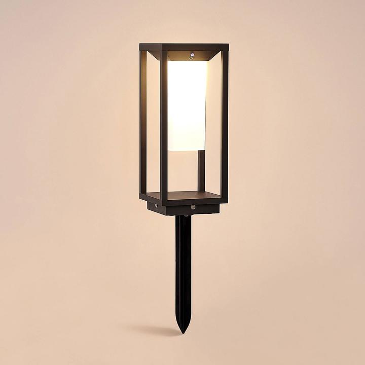 Produktbild Lucande Eliel Solarzelle Leuchte H34 Graphite (196 lm, IP54)