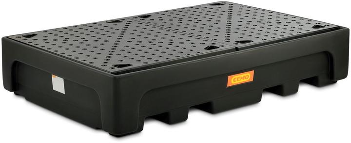 Cemo PE sump tray for tank container IBC/KTC (1100 l)