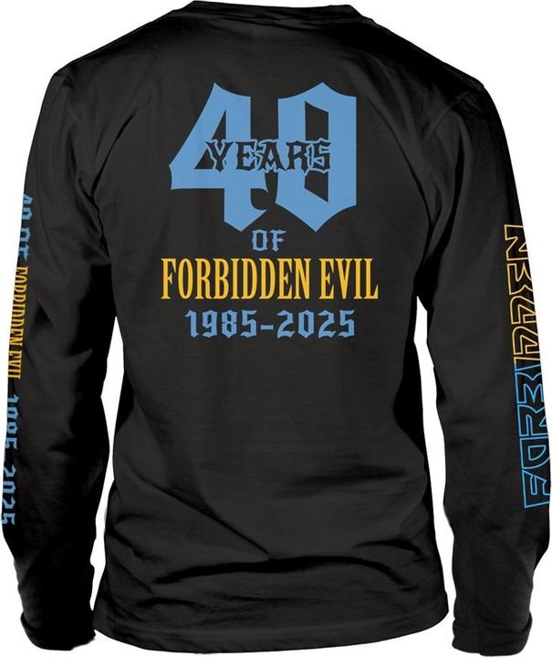 Actual product image Forbidden 40 Years Of Evil (Longsleeve) (XL)