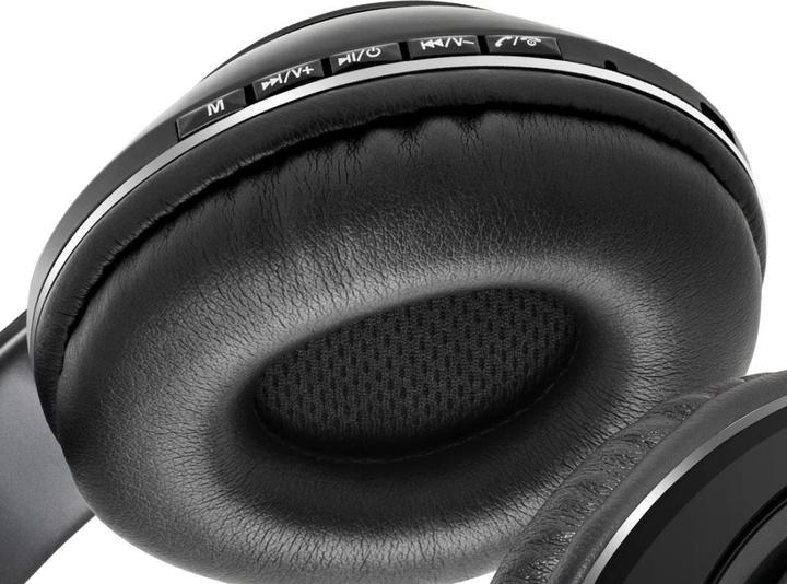 Produktbild Krüger&Matz kabellose Kopfhörer Modell Street BT Black (ANC, 10 h, Kabelgebunden)