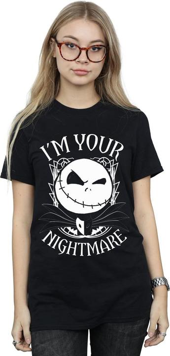 Immagine prodotto Disney Nightmare Before Christmas Nightmare Maglietta Ampia Donna (L)