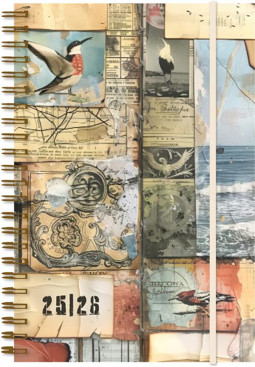 Immagine prodotto Simplex Schüleragenda Emotions 25/26 500223.26 1W/2S 17M Ahoi ML 8x12.5cm (A7, Reto-Romanico, Tedesco, Francese, Italiano)