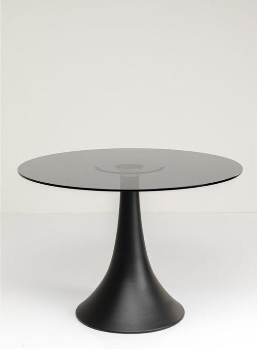 Produktbild Kare Design Tisch Grande Possibilita Smoke Glas Ø110cm