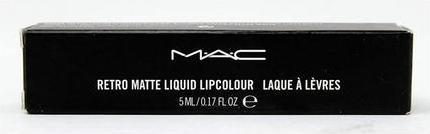 Image du produit MAC Cosmetics Lipcolour liquide Retro Matte (Uniformément fabuleux)