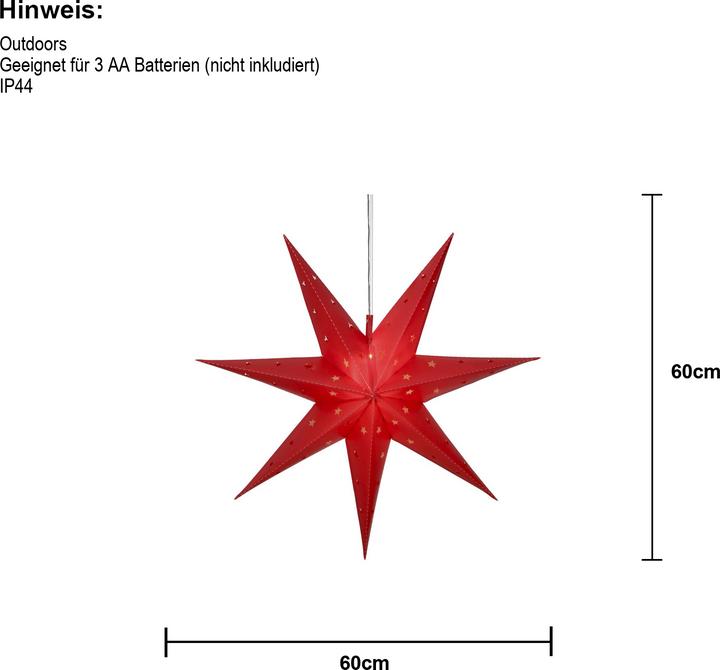 Actual product image Star Trading LED Star Alice