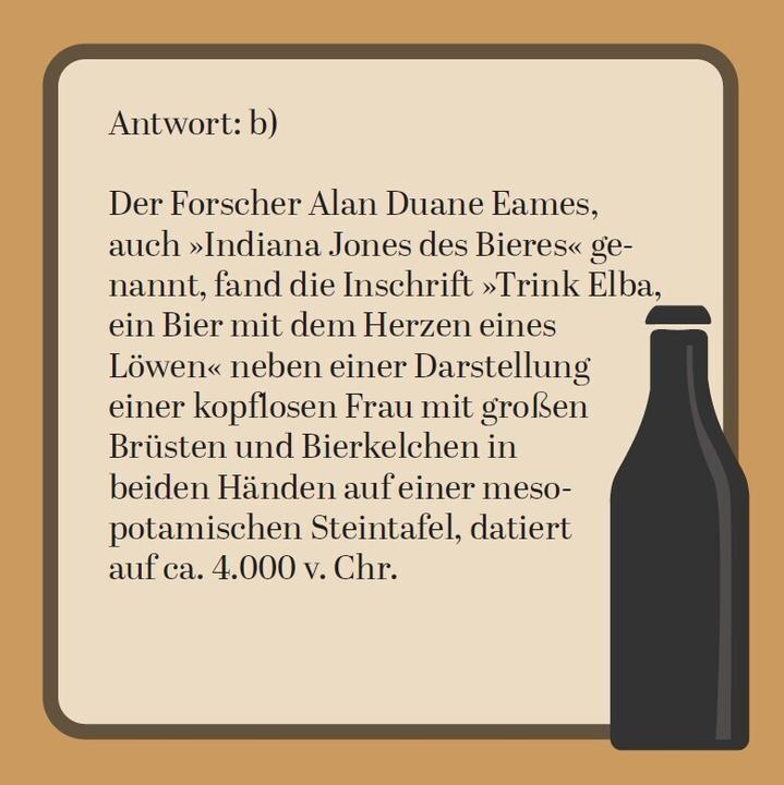 Produktbild Unnützes Wissen Bier-Quiz (Deutsch)