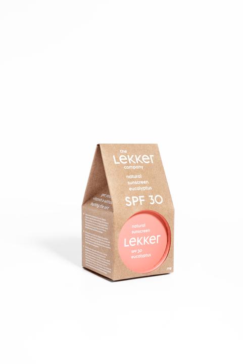 Actual product image Lekker Sonnencreme (Suntan cream, SPF 30, 100 g)